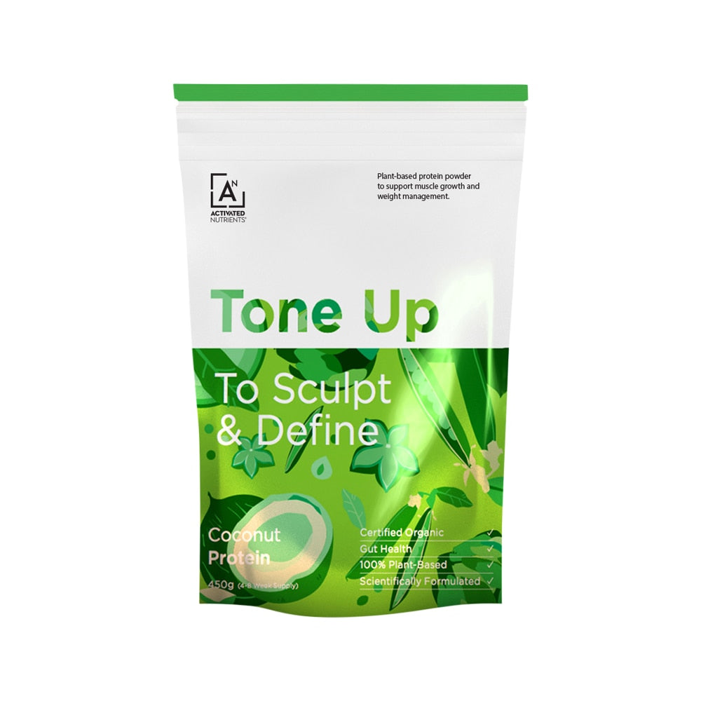 Activated Nutrients Org Protein Coconut Tone Up 450g