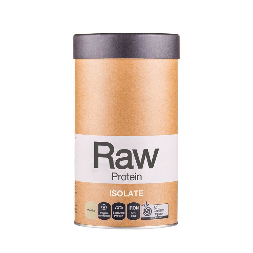 Amazonia Raw Protein Org Isolate Vanilla 500g