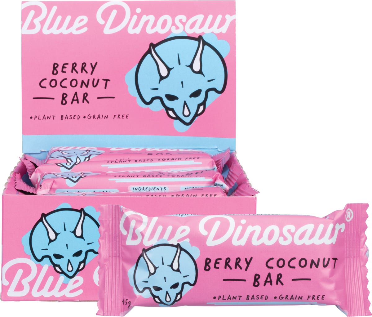 Snack Bar Berry Coconut 12x45g