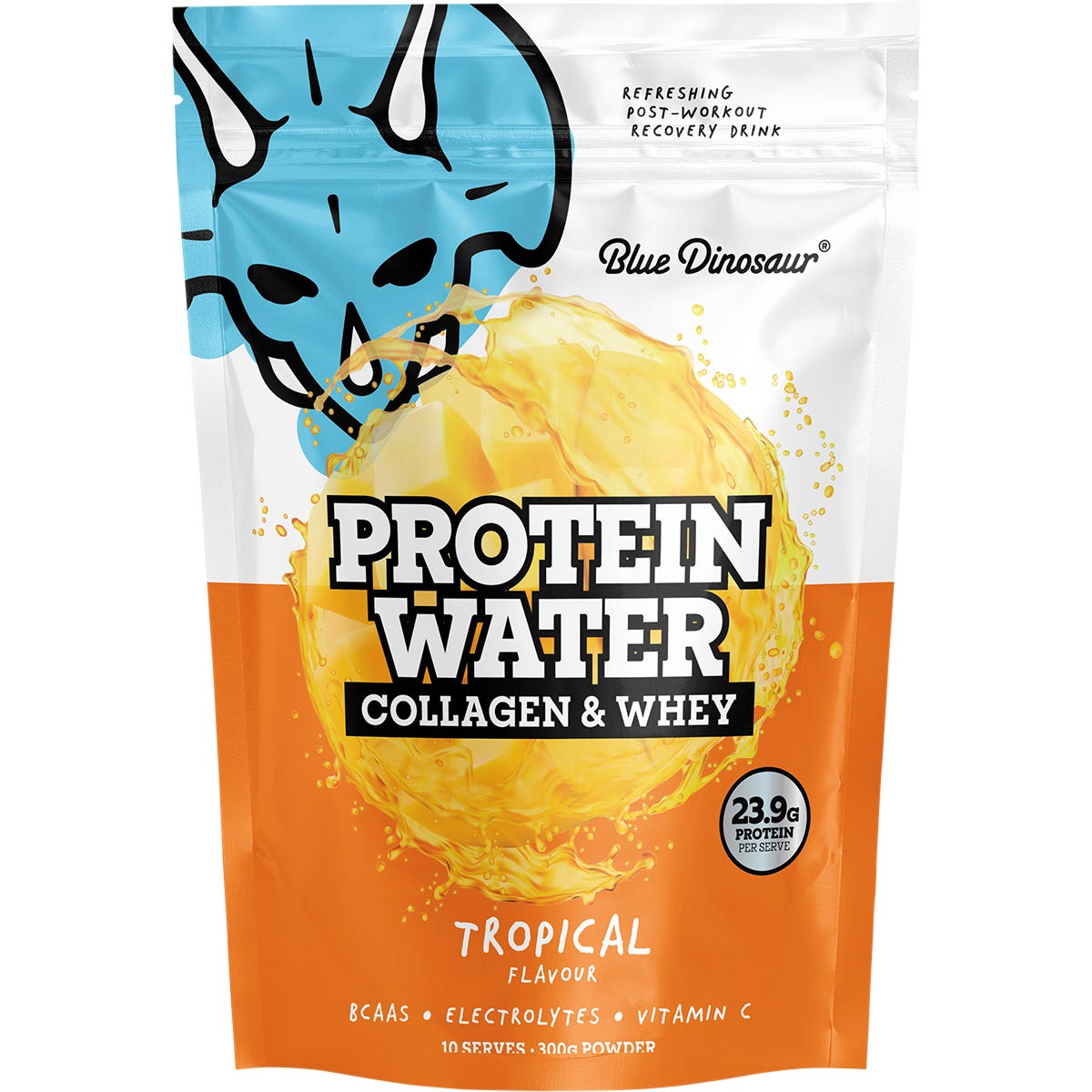 Protein Water Collagen & Whey Tropical 300g