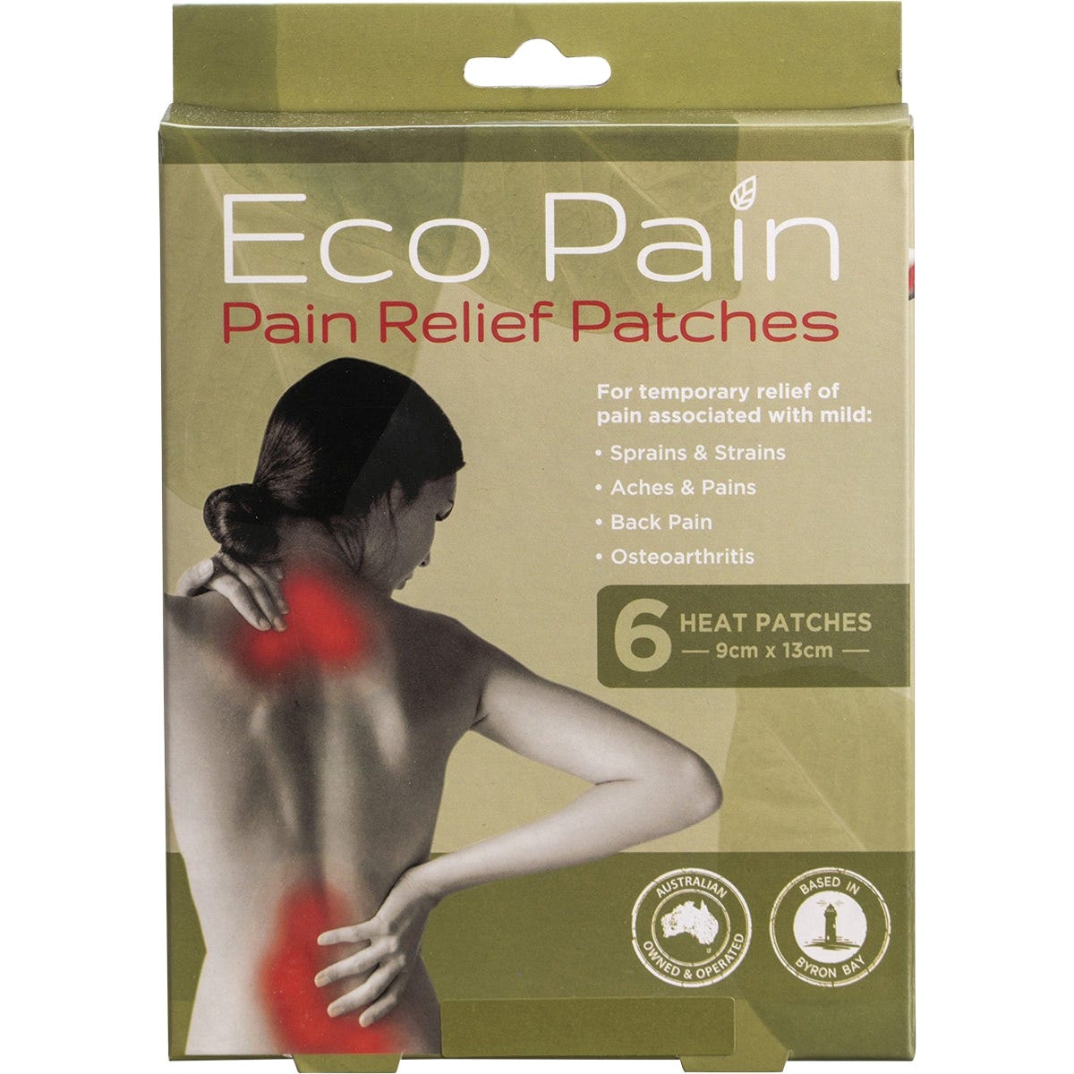 Eco Pain Heat Patches 6pk