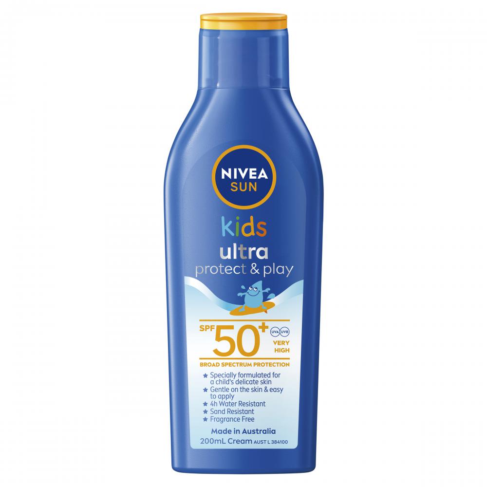 Nivea Sun Kids Protect & Play Spf50+ Cream 200ml