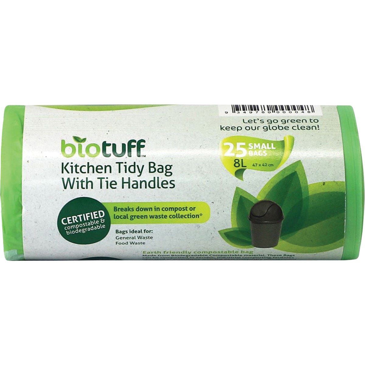 Kitchen Tidy Bag Small Bags 8L 25pk