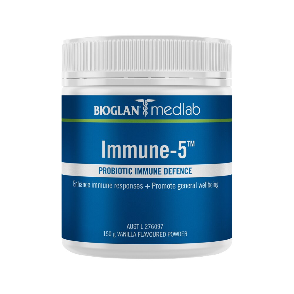 Bioglan Medlab Immune5 Vanilla 150g