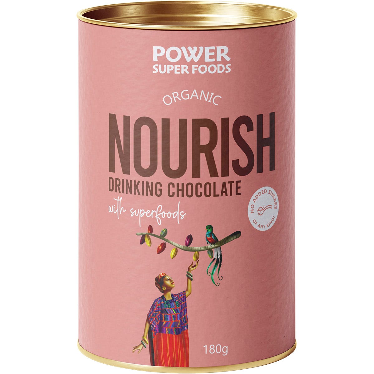 Organic Nourish Drinking Chocolate With Superfoods 180g