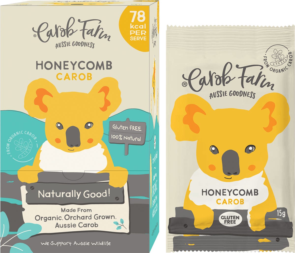 Carob Koala Honeycomb 50x15g