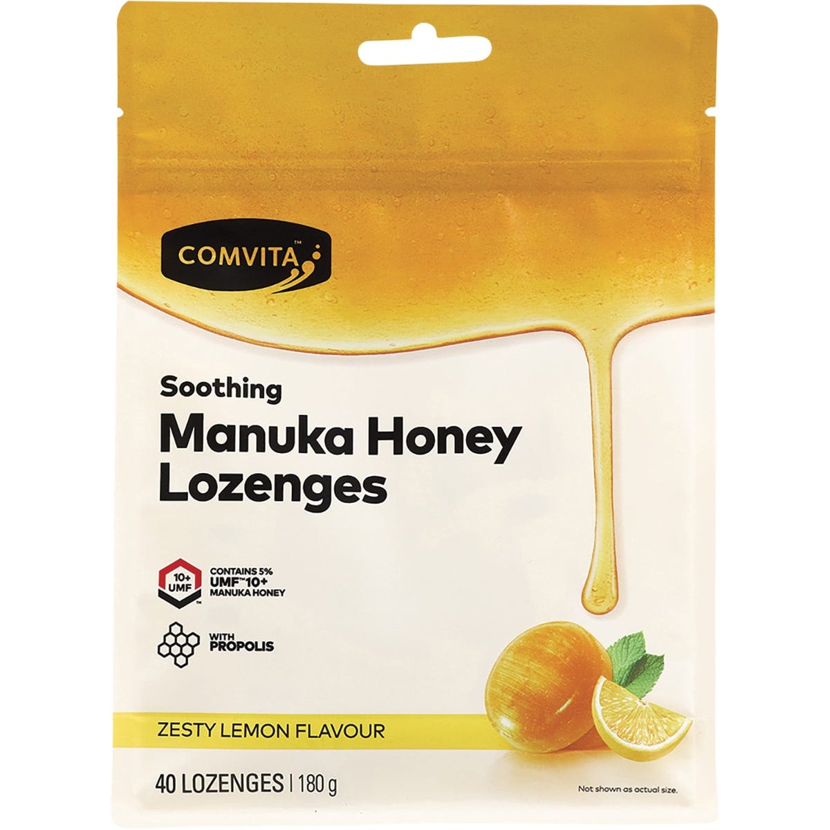 Manuka Honey Lozenges Zesty Lemon 40x4.5g