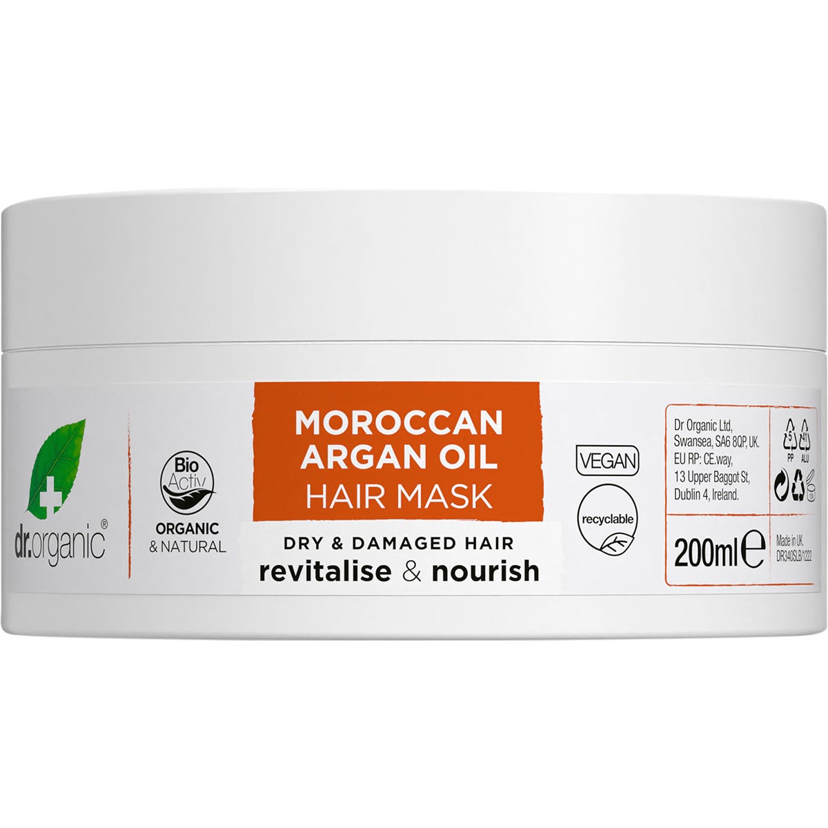 Hair Mask Moroccan Argan Oil 200ml
