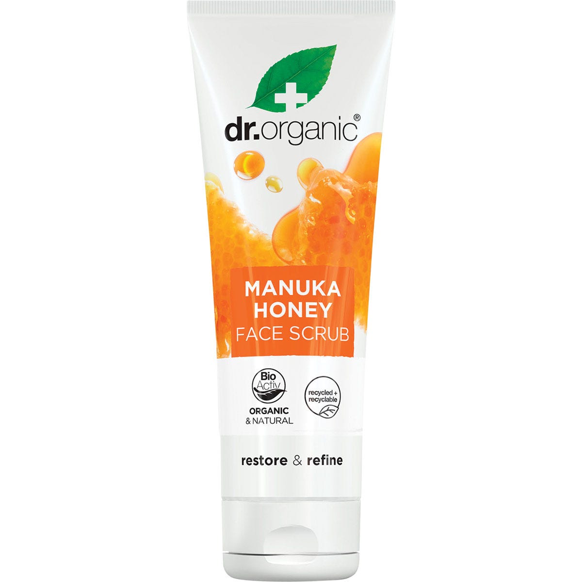 Face Scrub Organic Manuka Honey 125ml