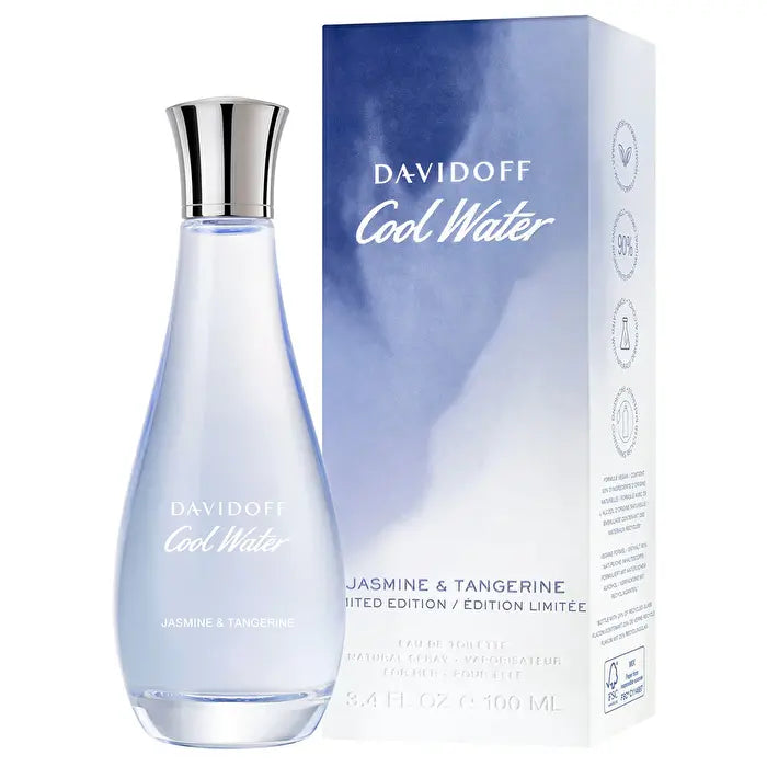 Davidoff Cool Water Jasmine & Tangerine Limited Edition Woman Eau De Toilette 100ml