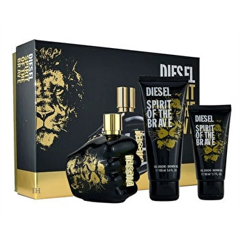 Diesel Spirit Of The Brave Man Set Eau De Toilette 125ml & Sg 100ml & Sg 50ml