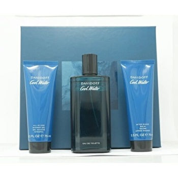 Davidoff Cool Water Man Set Eau De Toilette 125ml & Sg 75ml & Asb 75ml