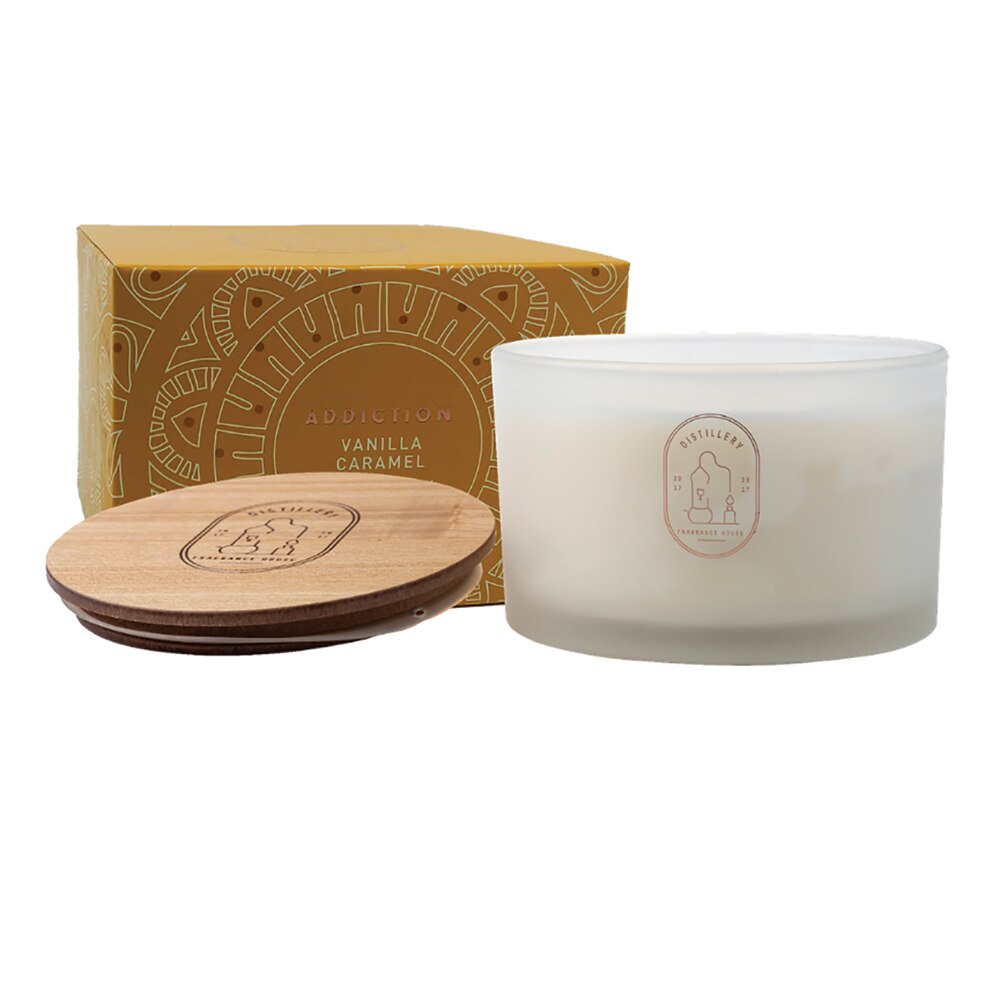 Distillery Soy Candle Addiction Vanilla Caramel 450g