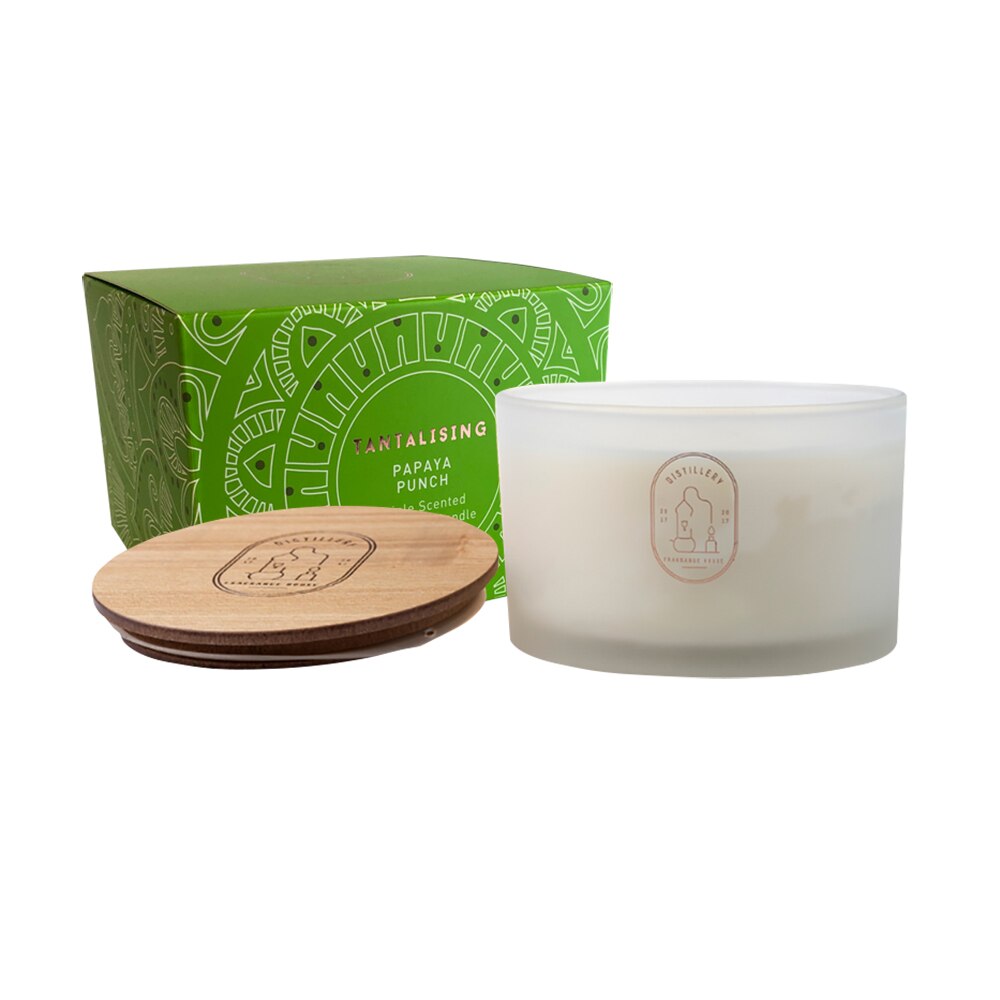 Distillery Soy Candle Tantalising Papaya Punch 450g
