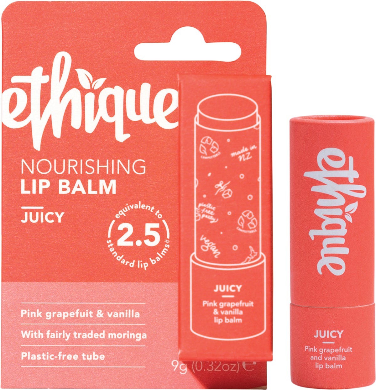 Lip Balm Juicy Pink Grapefruit & Vanilla 9g