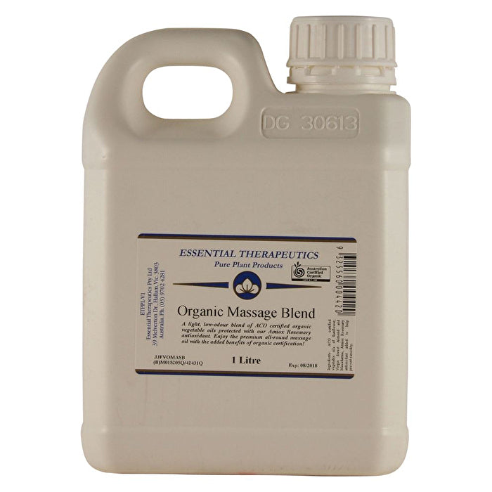 Essential Therapeutics Massage Oil Blend Organic 1000ml