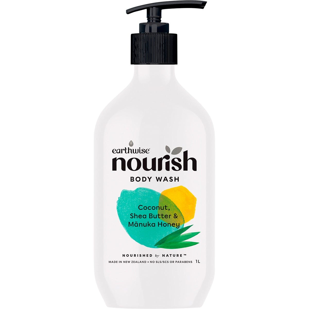 Body Wash Coconut, Shea Butter & Manuka Honey 1L