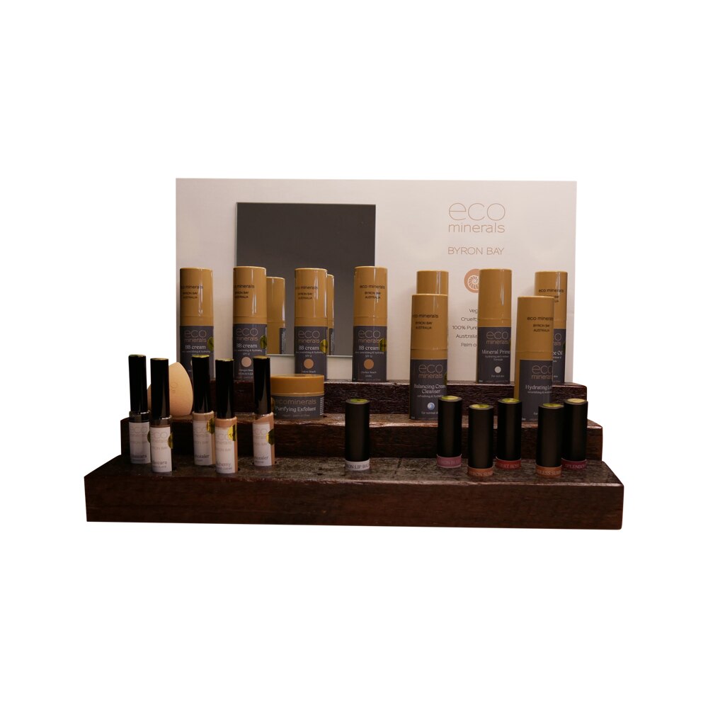 Eco Minerals Display Stand Counter Creams