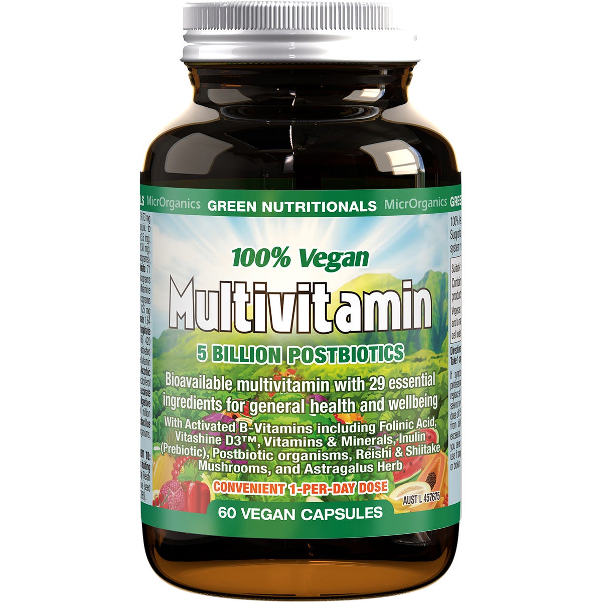 100% Vegan Multivitamin Capsules