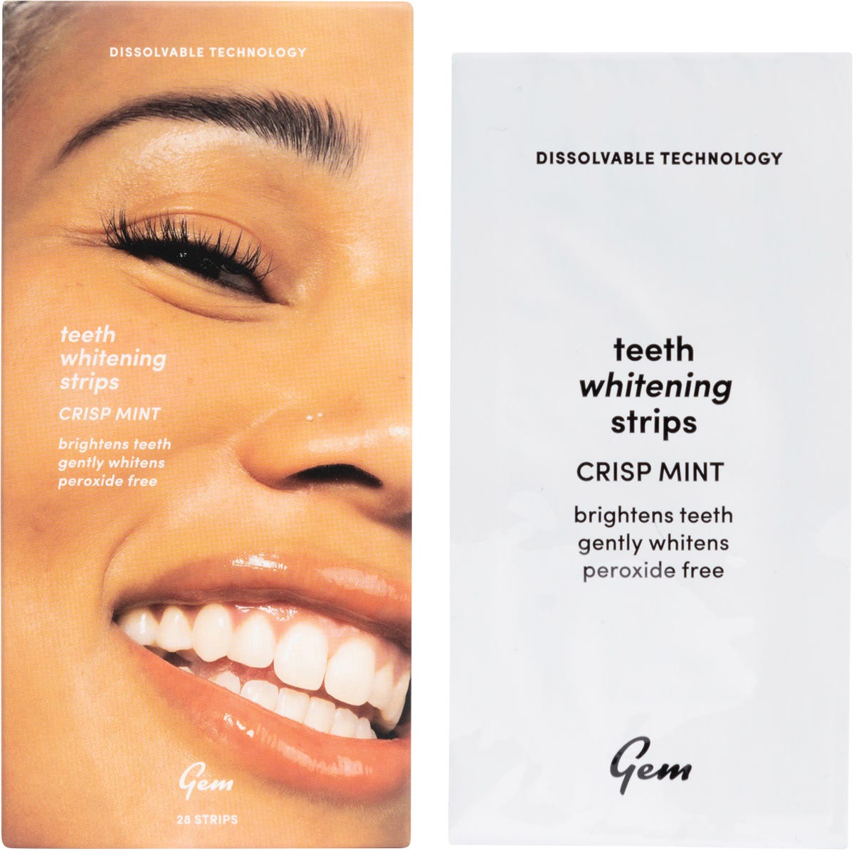 Whitening Strips Crisp Mint 28pcs
