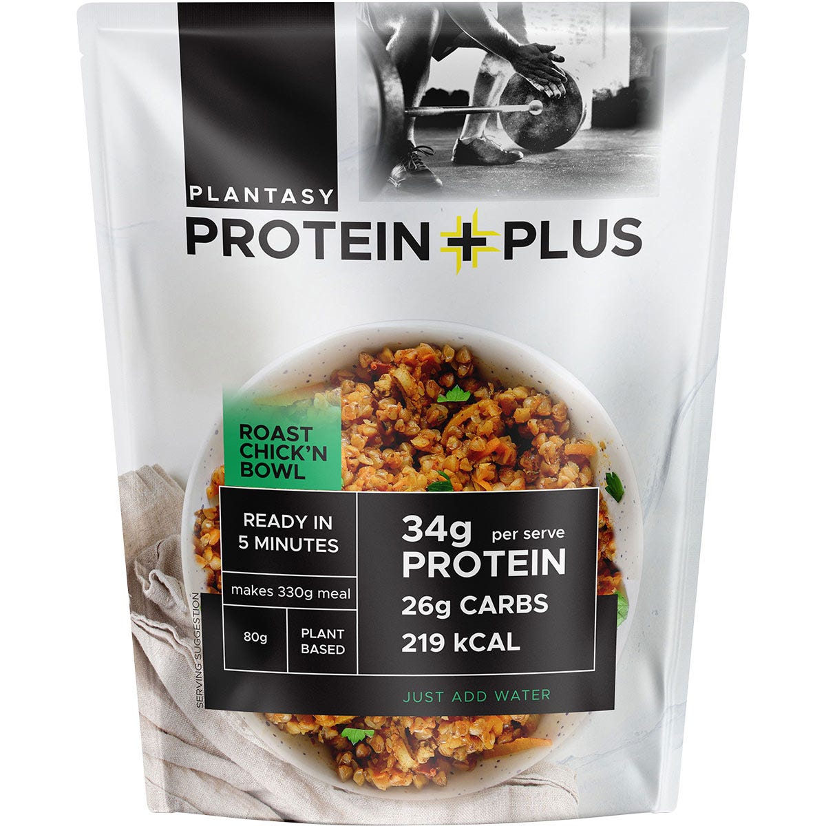 Protein Plus Bowl Roast Chick'n Bowl 8x80g