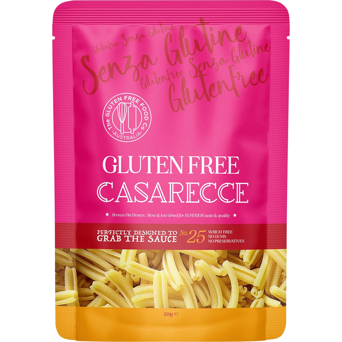 CASARECCE Gluten Free Pasta 210g