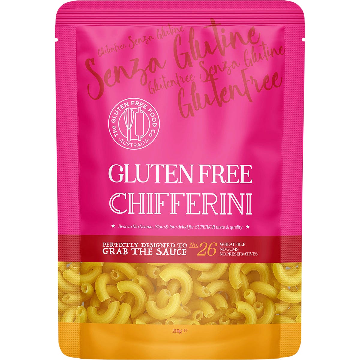 CHIFFERINI Gluten Free Pasta 210g