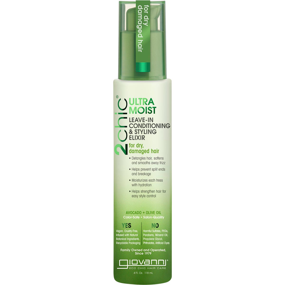 Leave in Conditioner 2chic Ultra Moist Damaged Hair 118ml