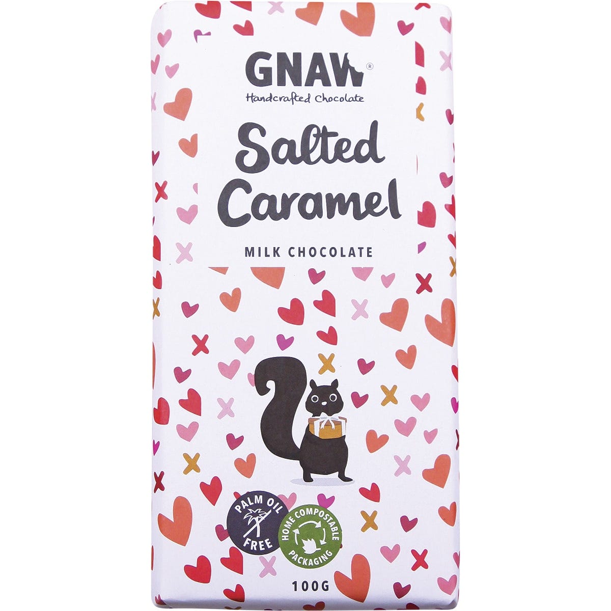 Handcrafted Milk Chocolate Salted Caramel 12x100g