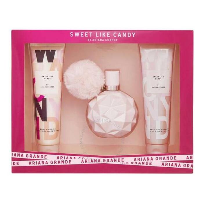 Ariana Grande Sweet Like Candy Woman Set Eau De Parfum 100ml & Body Souffle 100ml & Sg 100ml