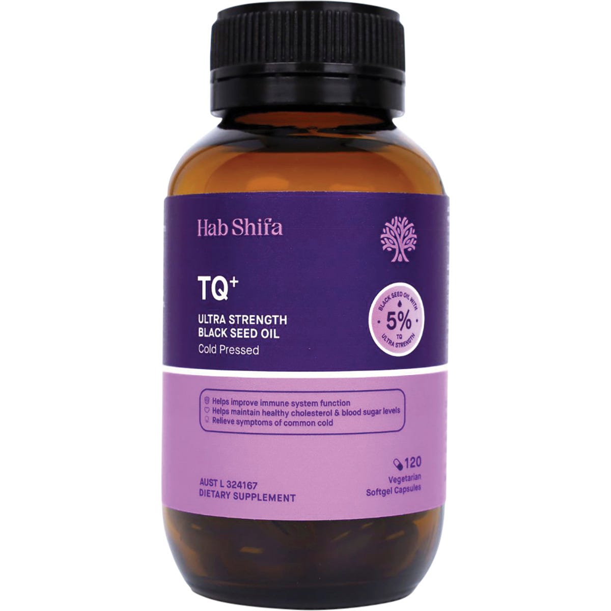 TQ+ Ultra Strength Black Seed Oil Vegecapsules 120 Caps