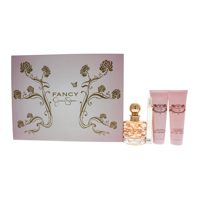 Jessica Simpson Fancy Woman Set Eau De Parfum 100ml & Eau De Parfum 10ml & Bl 90ml & Sg 90ml