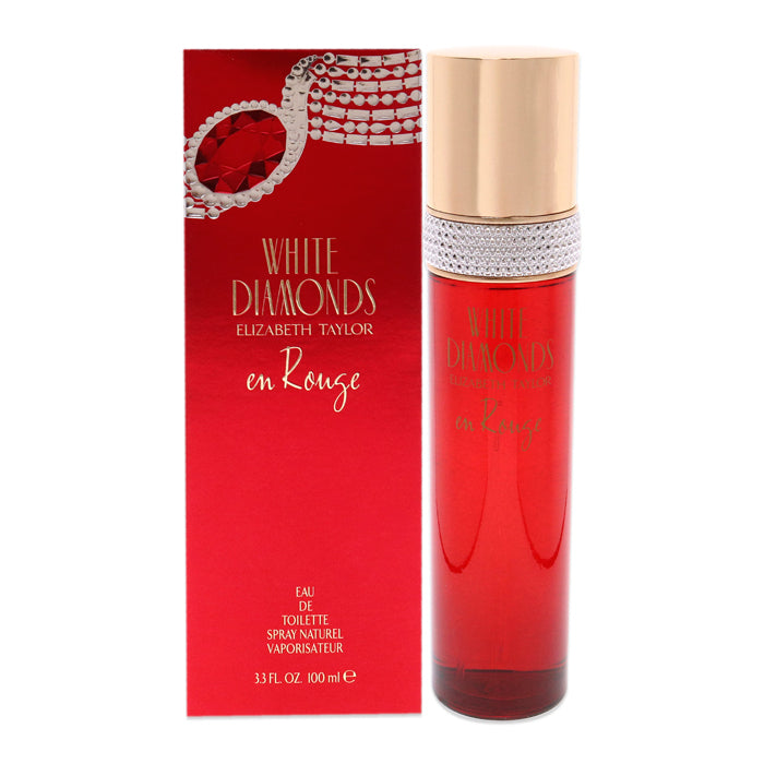 Elizabeth Taylor White Diamonds En Rouge Woman Eau De Toilette 100ml