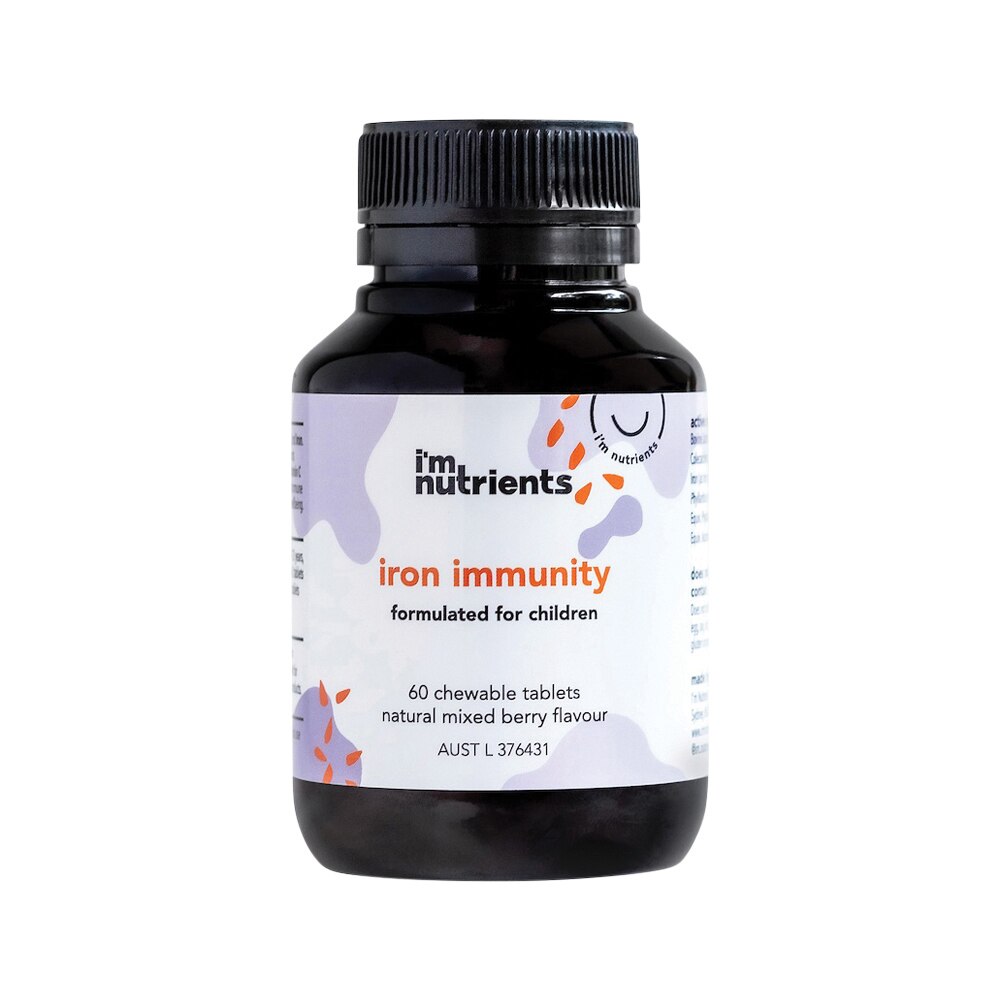 I'm Nutrients Iron Immunity Chewable 60t