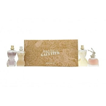 Jean Paul Gaultier Woman Mini Set Eau De Parfum 3x 6ml (scandal & Gaultier Divine & La Belle) & (classique Eau De Toilette 6ml)