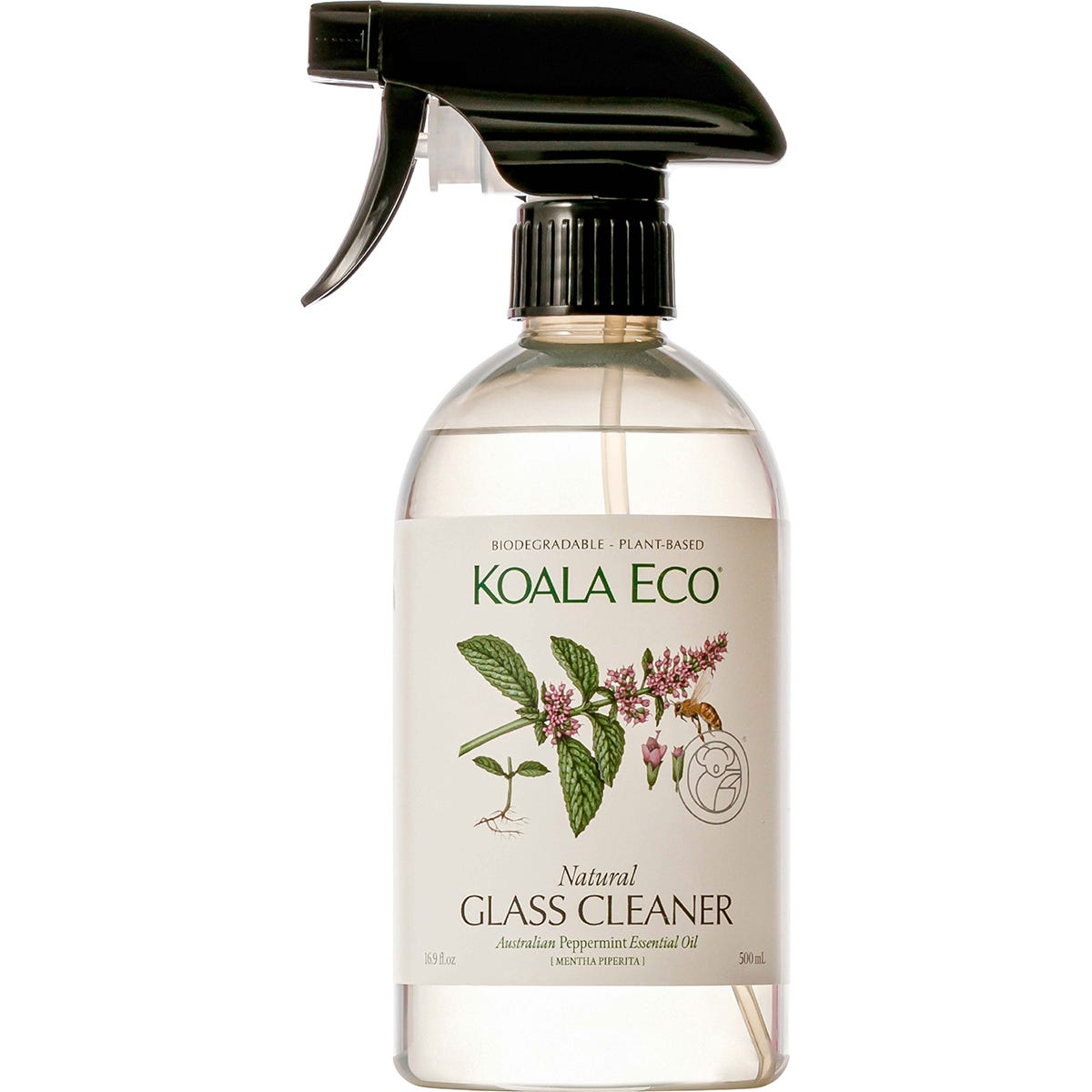 Glass Cleaner Peppermint Essential Oil 500ml
