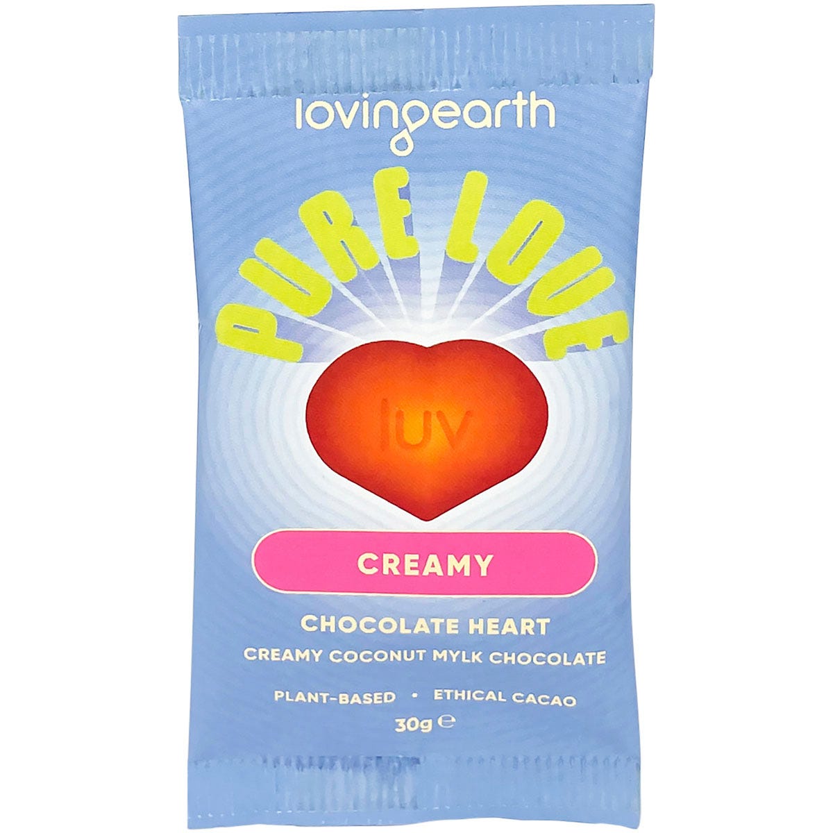 Creamy Coconut Mylk Chocolate Heart 16x30g