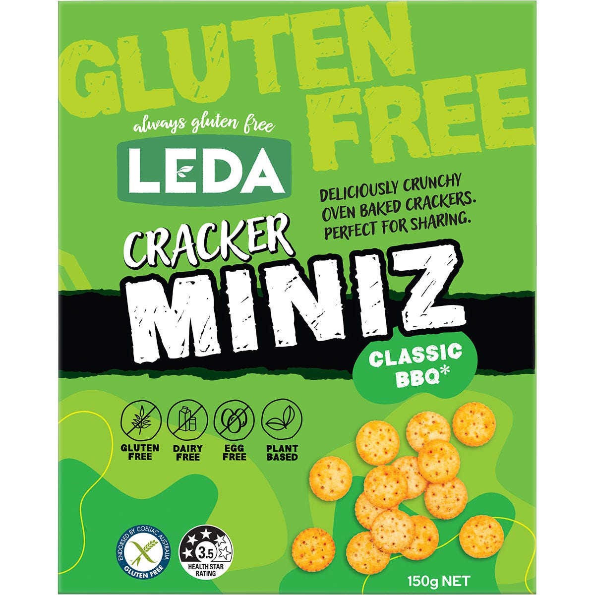 Cracker Miniz Classic BBQ 6x150g