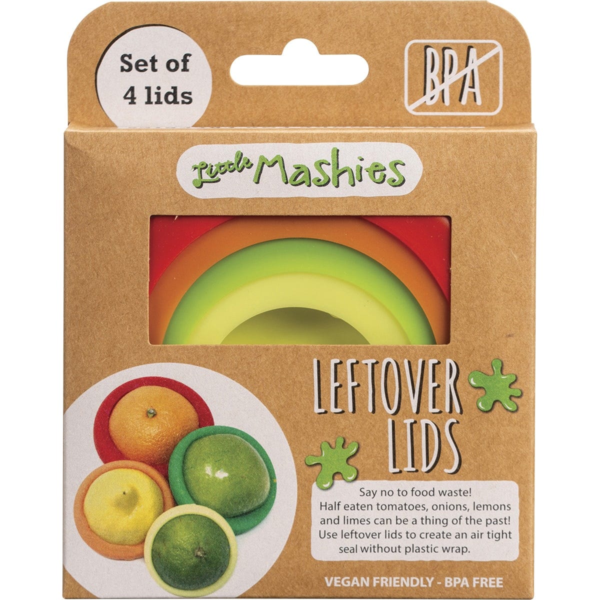 Reusable Leftover Lids Set 4pk