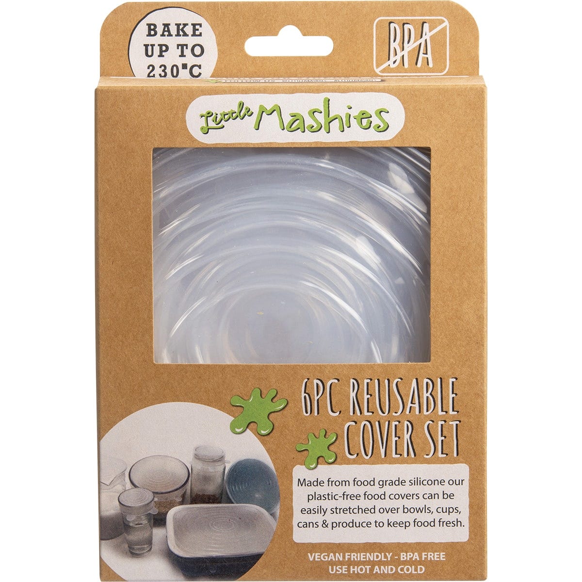 Reusable Bowl Cover Set 6pk