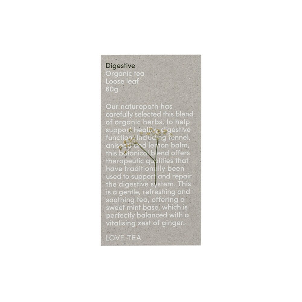Love Tea Organic Digestive Loose Leaf 60g
