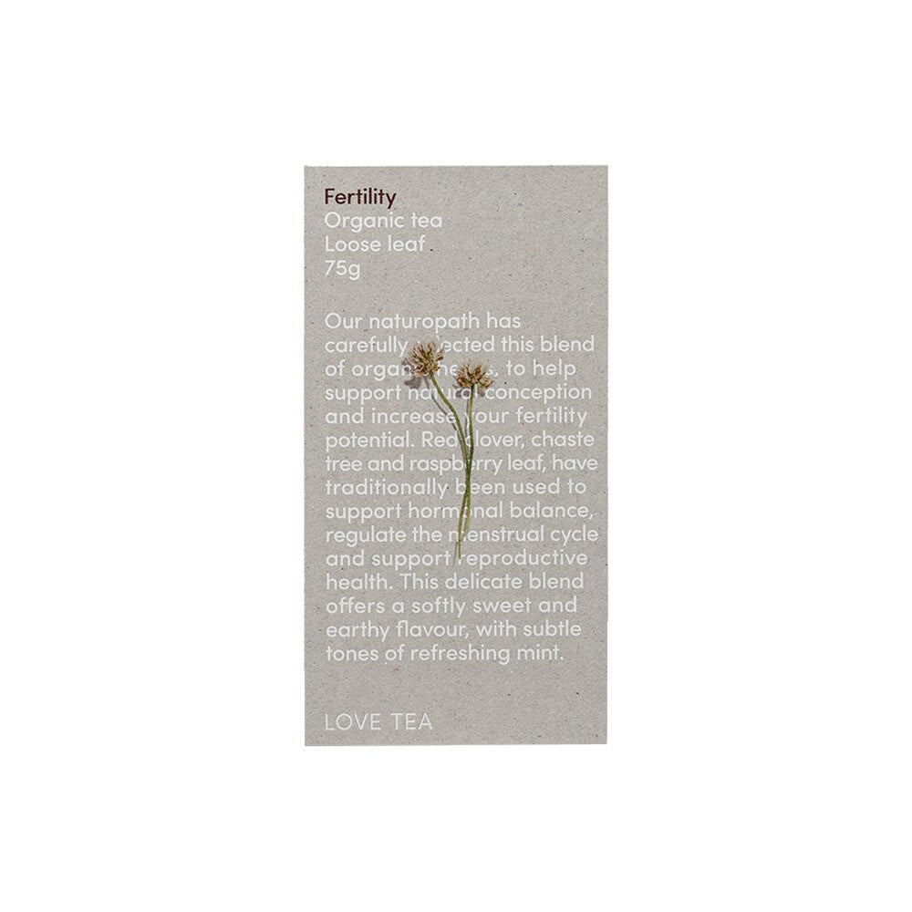 Love Tea Organic Fertility Loose Leaf 75g
