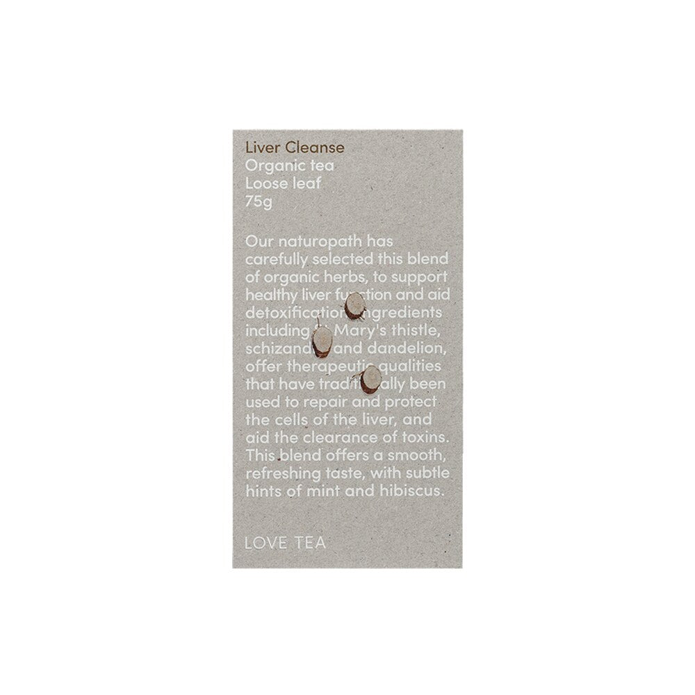 Love Tea Organic Liver Cleanse Loose Leaf 75g