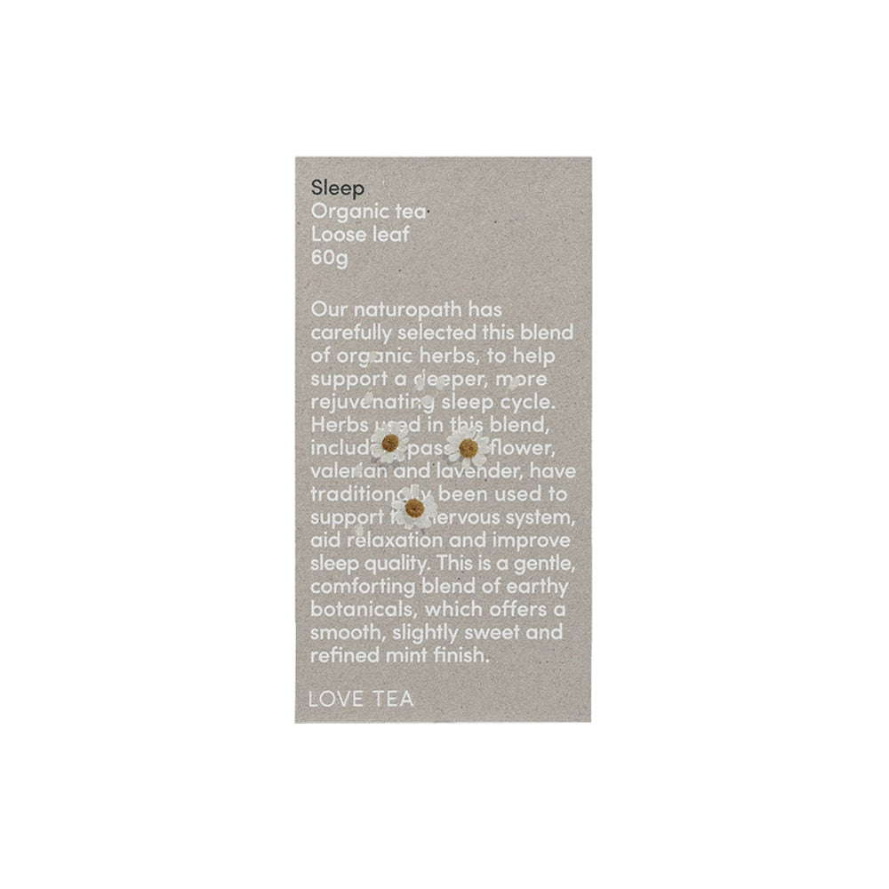 Love Tea Organic Sleep Loose Leaf 60g