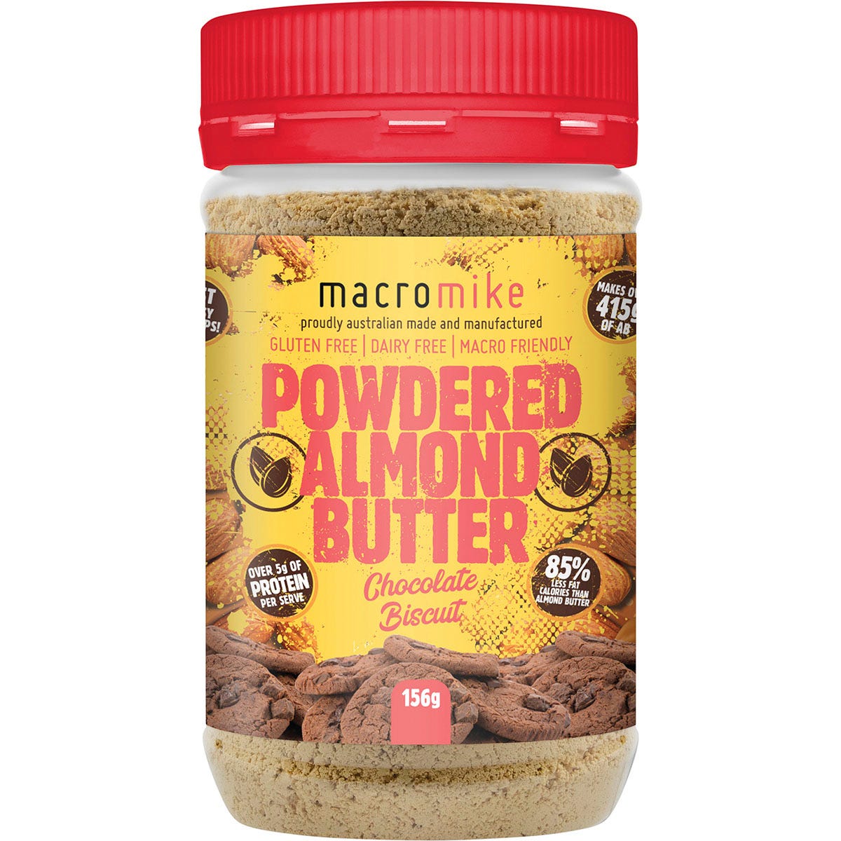 Powdered Almond Butter Chocolate Biscuit 156g