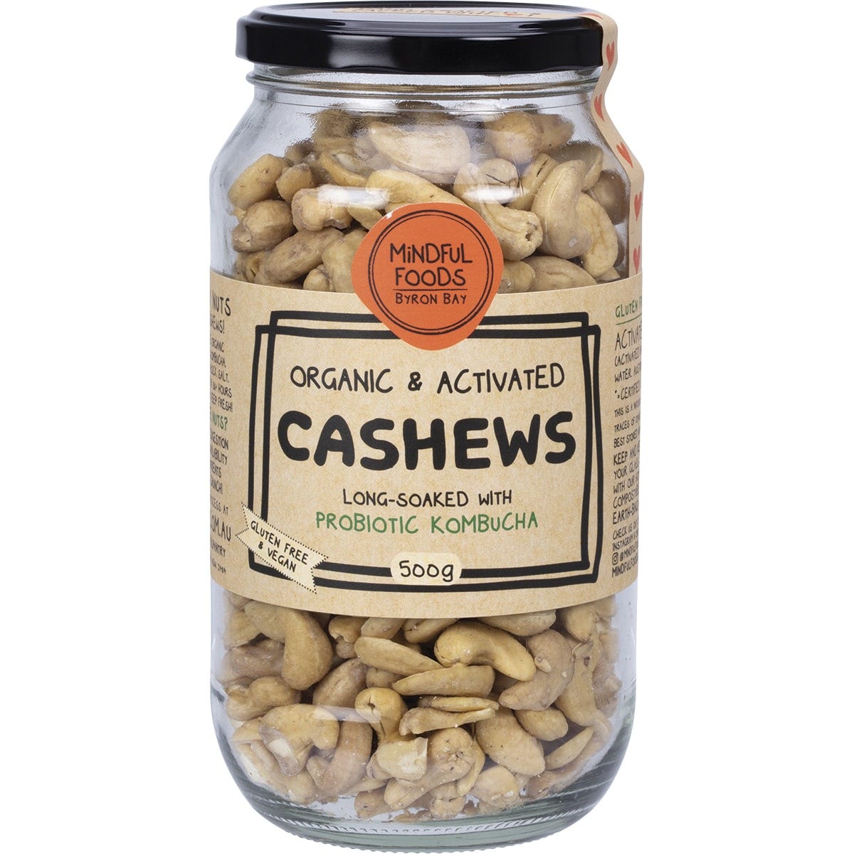 Cashews Organic & Activated 500g