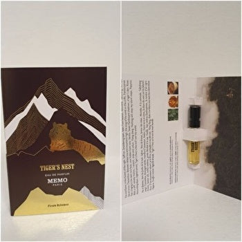 Memo Art Land Tiger's Nest Unisex Eau De Parfum 1.5ml Vials