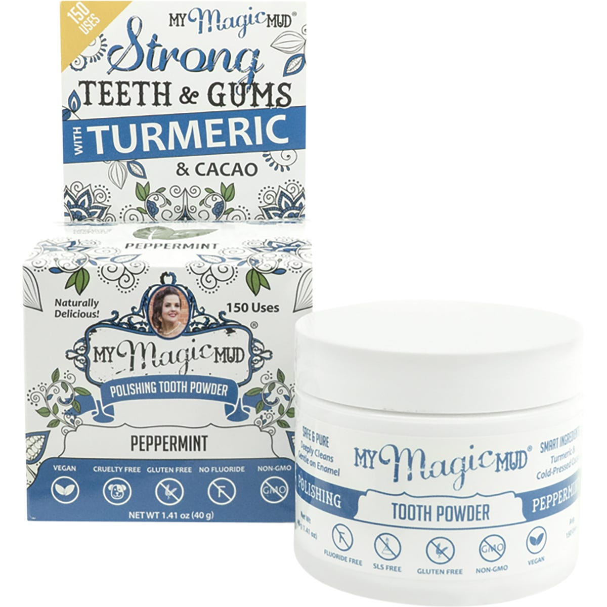Polishing Tooth Powder Peppermint 40g