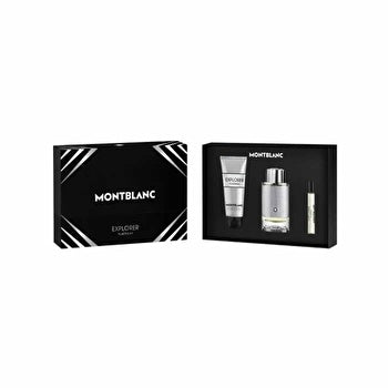 Mont Blanc Explorer Platinum Man Set Eau De Parfum 100ml & Eau De Parfum 7.5ml & All-over Shower gel 100ml