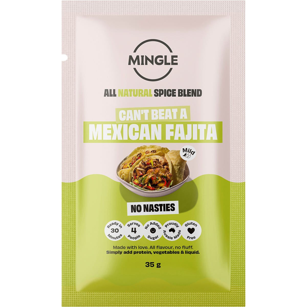 Mexican Fajita All Natural Recipe Base 12x35g